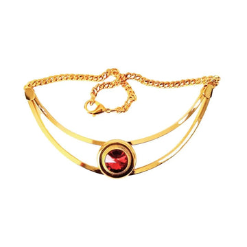 Crystal Spiga Necklace